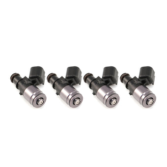 compare product Injector Dynamics ID1050 Injectors Subaru BRZ / FA20 2.0L 11 Machined Top WRX-16B Bottom Adaptors