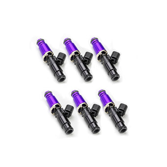 compare product Injector Dynamics ID1050X BMW M54 Injectors 14mm Top (Purple) & Bottom (Black) Adapters (Set of 6)