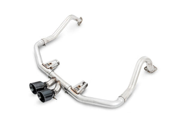 compare product AWE Tuning Porsche 718 Boxster / Cayman Track Edition Exhaust - Diamond Black Tips
