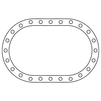 compare product Cometic Fuel Cell .062in Fiber Filler Gasket - 24 Bolt - Oval