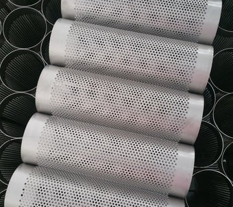 compare product Ticon Industries 8.5in OAL 2.4in Perforated Titanium Punch Tube