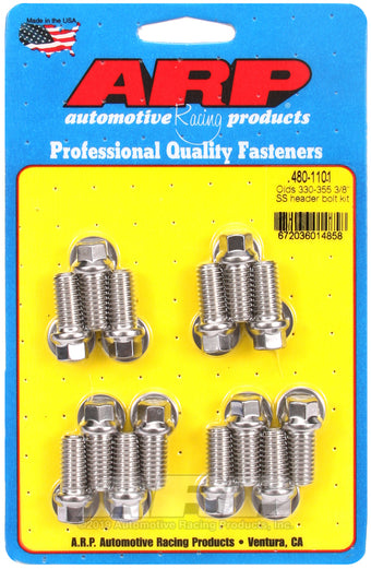 compare product ARP Olds 330-455 3/8in SS Header Bolt Kit