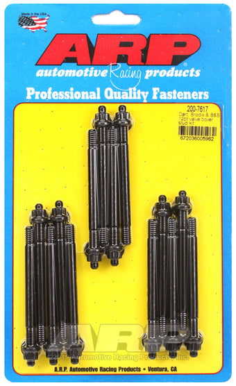 compare product ARP Dart Brodix & B&B 12pt valve cover stud kit