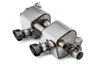 compare product AWE Tuning Porsche 911 (991.2) Carrera / S SwitchPath Exhaust for PSE Cars - Diamond Black Tips