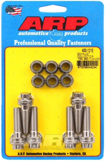 compare product ARP Exhaust collector .725-.850 flange bolt kit