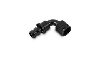 compare product Vibrant -12AN Push-On 90 Deg Hose End Fitting - Aluminum
