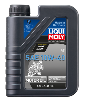 compare product LIQUI MOLY 1L Motorbike 4T SAE 10W40
