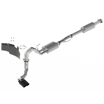 compare product Ford Racing 21-22 F-150 2.7L/3.5L/5.0L Side Exit Sport Exhaust - Black Tips