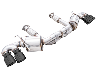 compare product AWE Tuning 2020 Chevrolet Corvette (C8) Touring Edition Exhaust - Quad Diamond Black Tips