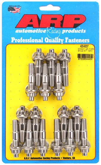 compare product ARP M10 X 1.25 X 55mm broached stud kit 16pcs