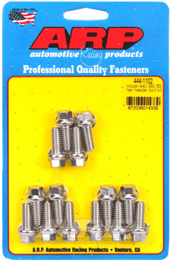 compare product ARP Mopar 340-360 SS Hex Header Bolt Kit