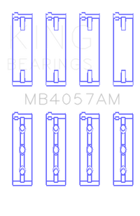 King Engine Bearings Honda C27A4 (Size +0.50mm) Main Bearing Set