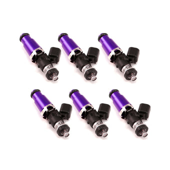 compare product Injector Dynamics 1750-XDS - 60mm Length - 14mm Purple Top - Denso Lower Cushion (Set of 6)