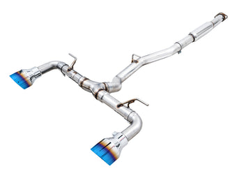 compare product AWE Track Edition Exhaust for Subaru BRZ / Toyota GR86 / Toyota 86 / Scion FR-S - Vapor Blue Tips