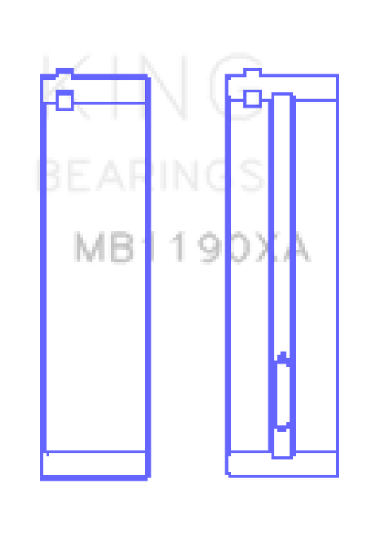 King Engine Bearings 2003-2005 Dodge Sprinter Van Standard Main Bearing Set