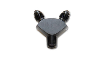 compare product Vibrant -3AN x -3AN x 1/8in NPT Y-Adapter Fitting - Aluminum