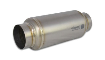 compare product Vibrant Titanium Resonator 4in Inlet / 4in Outlet x 16in Long