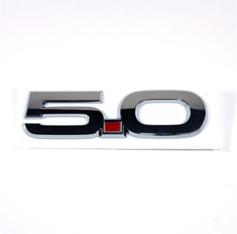 compare product Ford Racing 15-17 Ford Mustang 5.0L Fender Emblem Chrome