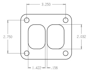compare product Cometic Turbo FLG T-Series Exhaust Inlet .010in Exhaust Gasket