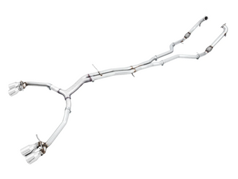 compare product AWE Tuning Audi B9 S5 Sportback Track Edition Exhaust - Non-Resonated (Silver 102mm Tips)