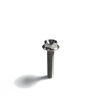 compare product Ticon Industries Titanium Bolt Flanged M5x20x.8TP 8mm 6pt Head