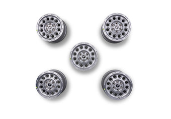 compare product Ford Racing 2021+ Bronco 17x8in Silver Wheel Kit