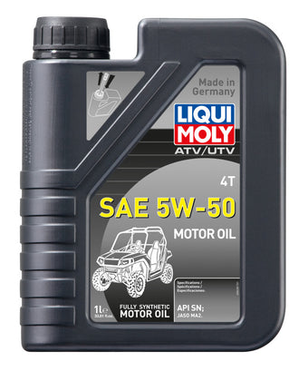 compare product LIQUI MOLY 1L ATV 4T Motor Oil SAE 5W50