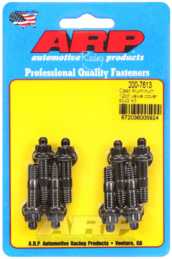 compare product ARP Cast Aluminum Valve Cover 1/4in 12pt Stud Kit