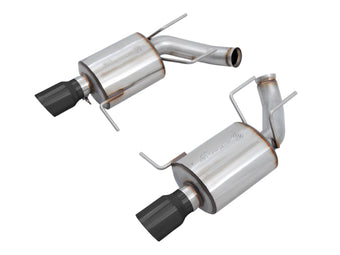 compare product AWE Tuning S197 Mustang GT Axle-Back Exhaust - Touring Edition (Diamond Black Tips)