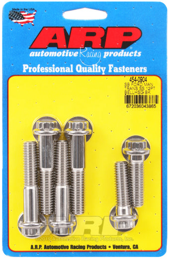 compare product ARP Small Block Ford Manual Transmission 12pt Bellhousing Bolt Kit - Polished Stainless Steel