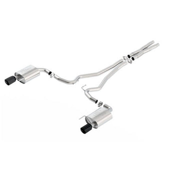 compare product Ford Racing 2015 Mustang 5.0L Sport Cat-Back Exhaust System Black Chrome