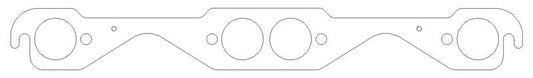 Cometic Chevrolet Gen-1 Small Block V8 .030in MLS Exhaust Manifold Gasket Set - 1.500in Round Port