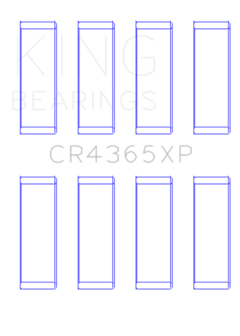 compare product King Engine Bearings Ford Zetec S/Ecoboost 1.6 Connecting Rod Bearing Set of 6