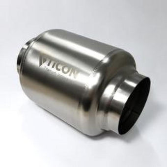 compare product Ticon Industries 7in OAL 2.5in In/Out Ultralight Titanium Muffler