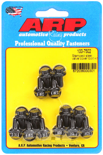 compare product ARP Stamped Steel 12pt Valve Cover Bolt Kit