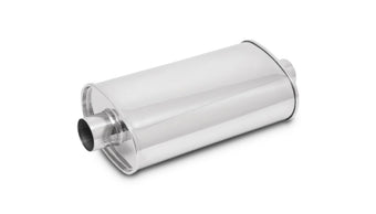 compare product Vibrant 2in In/Out Center/Center Stainless Steel StreetPower Oval Muffler