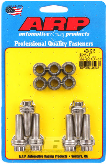 compare product ARP Exhaust Collector .475-.600 Flange Bolt Kit