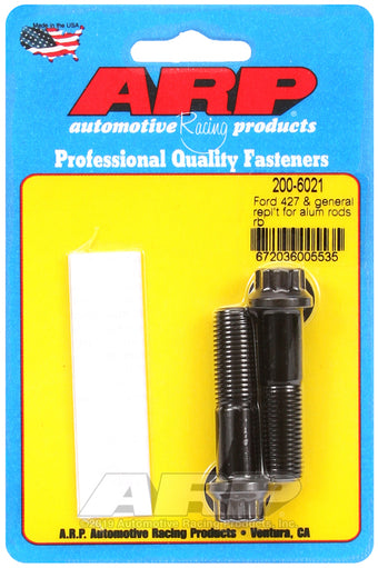 compare product ARP Ford 427 & general Replacement for alum rods, rod bolts