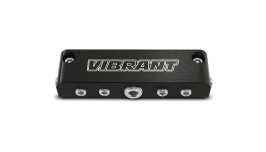 Vibrant Aluminum Vacuum Manifold (new design) - Black