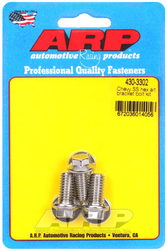 compare product ARP Chevy SS Hex Alternator Bracket Bolt Kit