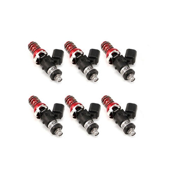 compare product Injector Dynamics ID1050X Injectors - 48mm Length - Mach Top to 11mm - Denso Low Cushion (Set of 6)