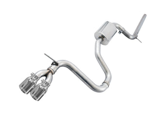 compare product AWE Tuning VW MK7 Golf 1.8T Track Edition Exhaust w/Chrome Silver Tips (90mm)