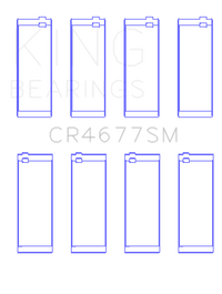 King Engine Bearings Opel 1.6 Turbo A16LET A16NET Z16LET (Size +0.50mm) Connecting Rod Bearing Set