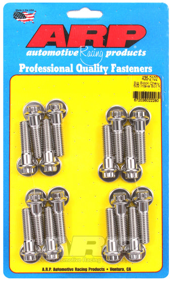 compare product ARP BB Chevy 502 SS 12pt Intake Manifold Bolt Kit
