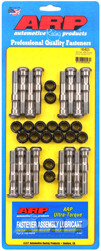 compare product ARP Pontiac 455 Super Duty rod bolt kit