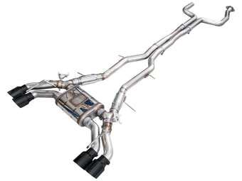 compare product AWE Tuning 22-26 Cadillac CT5-V Blackwing SwitchPath Exhaust - Diamond Black Tips