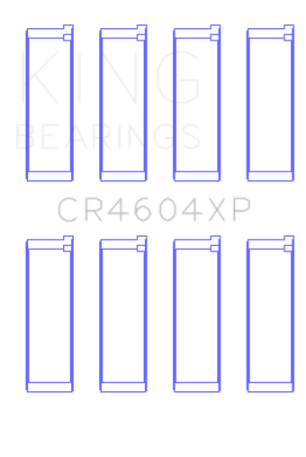 compare product King 07-09 Mazdaspeed 3 L3-VDT MZR DISI (t) Duratec High Performance Rod Bearing Set - Size +0.50mm