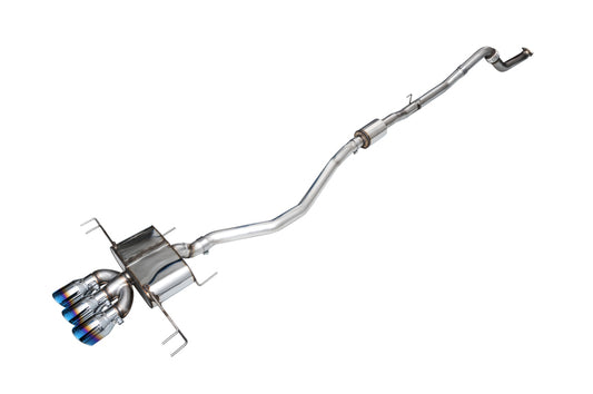 AWE 23-26 Honda Civic Type R Touring Edition Triple Vapor Blue Exhaust
