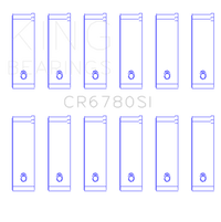 King Engine Bearings Chrysler 2.7L (Size +1.0mm) Connecting Rod Bearing Set