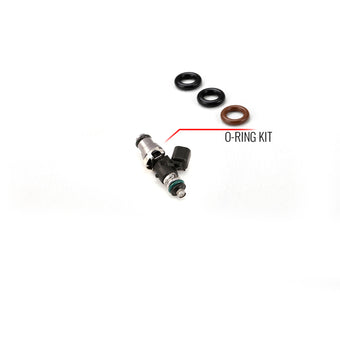 compare product Injector Dynamics O-Ring/Seal Service Kit for Injector with 14mm Top Adapter and 14mm Bottom O Rings